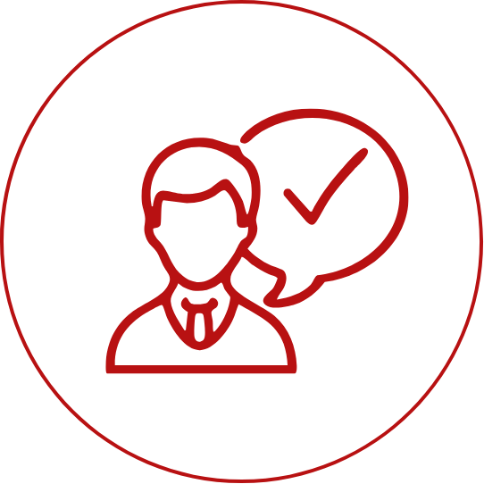 Asiakaspalvelija ikoni